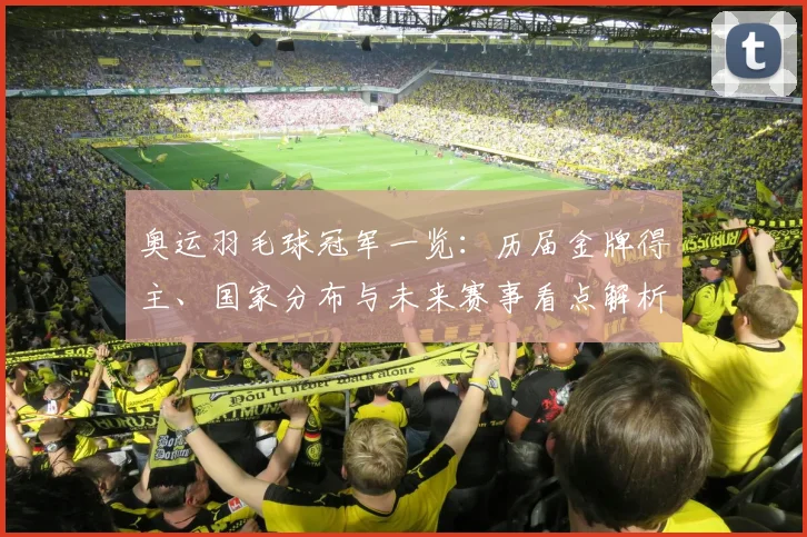 奥运羽毛球冠军一览：历届金牌得主、国家分布与未来赛事看点解析